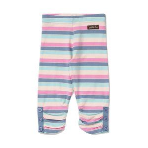 NWT Matilda Jane Ellie Girls' Striped Cropped Leggings Size 2